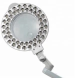 Hot Sale nail beauty salon use 48pcs LED light Magnifying nail Lamp with clamp
