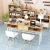 Import Hot Sale Nail Tables Modern Minimalist Style Wood Nail Salon Table from China