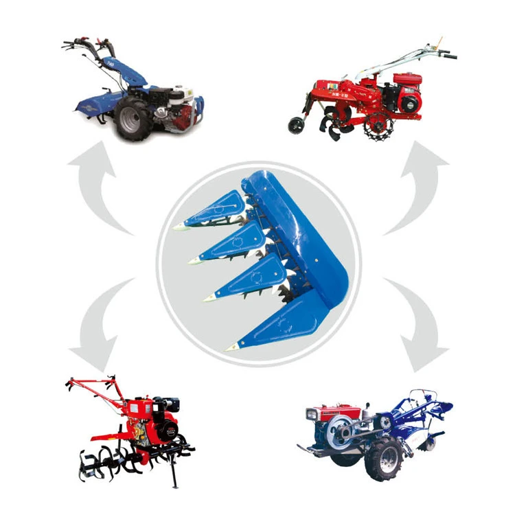 Hot Sale New Design Most Popular Easy Operate Small Tractor Mounted Corn Maize Forage Combine Harvester for Sale