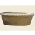 Import Hot sale oval shape Beige Travertine Stone Bathtub from China
