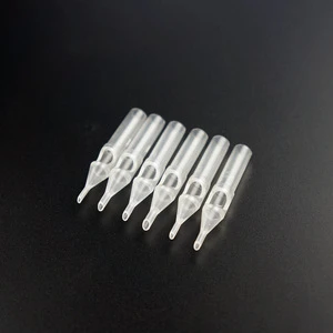 Hot Sale Plastic Disposable Tattoo Needle Tips - Angled Round