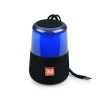 Hot Sale TG-168 Portable Mini BT FM LED Flash Subwoofer Wireless Speaker