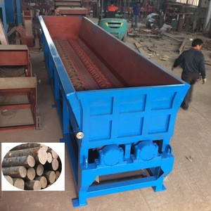 Hot Sale Two Rollers Wood Log Debarker For Pine Wood