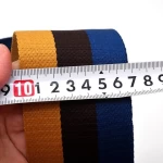 hot sale Wholesale Cheap multi color 100% polyester webbing strap