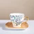 Import Hot Sales Ins Porcelain Mugs/Cups& Saucers Gold Handle Ceramic Cup Sets With Saucers Gold Rim Stylish Coffee Tea Cups & Saucers from China