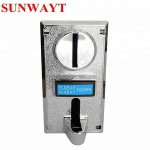 Hot-selling 6 different values programable CPU multi coin acceptor selector for vending machine arcade game machine