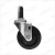 Import Hot selling conductive rubber wheel, esd caster wheels with brake from Hong Kong