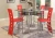 Import Hot selling glass Dining room sets with 4 or 6 chairs from China