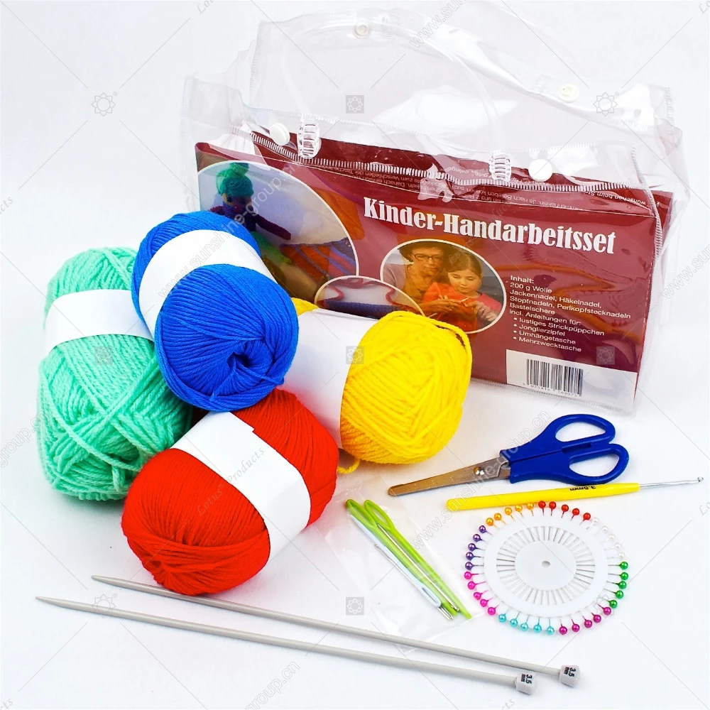 Hot Selling High Quality Knitting Yarn Hand Knitting Kit For Promotion