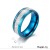Import Hot selling ice silk foil men&#39;s ring titanium steel ring accessories from China