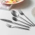 Import Hot Selling Kitchen Restaurant Tableware Gold Flatware Knife And Fork Spoon Dessert spoon from China