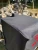 Import Hot-selling outdoor grill box dust cover in Europe and America black polyester fiber smoking hood from China