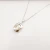 Import Hot selling rectangular Austrian crystal 925 silver gold plated jewelry necklace from China