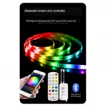Hot selling smart luces ledstrip rgb backlight strep led strip light transformer