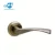 Import hot style round rosette lever door handle aluminum door handle zinc alloy lever handle in good quality from China