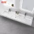 Import Hotel Bathroom Furniture Supplier Vanity Set White Marble Wash Basin from China