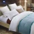 Import hotel White or plain stripe style 100% combed cotton bedding flat sheet, pillow cover,duvet cover from China