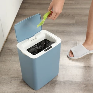 Household Home Smart Dustbin Smart Bin Sensor Induction 12L Amazon Hot Sale Trash Can Automatic