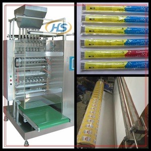 HS880Y high-efficiency automatic multi-lane liquid stick filling packing machine for shampoo/ honey/ juice