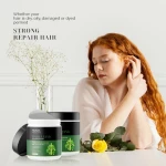 Hyaluronic acid leave-in anti-aging hair mask