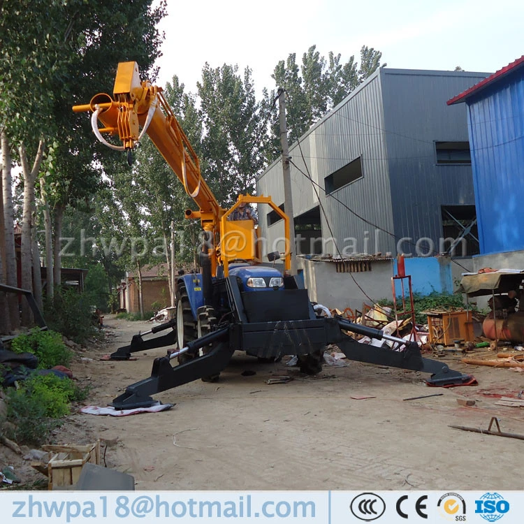 Hydraulic control small pile driving machine Drilling Drives