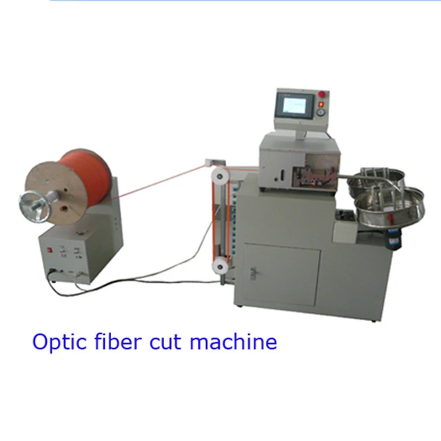 HYG-CM03 automatic fiber optic patch cord and cable production equipment cutting machine