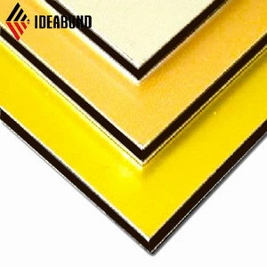IDEABOND Low Price High Quality ISO Standard PE and PVDF Coated Aluminum Composite Panel Curtain Walls