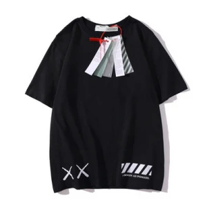 IHJ3651 summer hip-hop style mens clothes geometric cartoon print short sleeves t-shirts