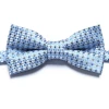 in stock microfiber bowties blue bow tie for man