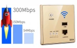 In-wall smart switch socket with usb wall wifi Router
