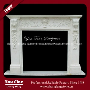 Indoor Modern Fireplace Parts Mantel Antique Fireplace Accessories