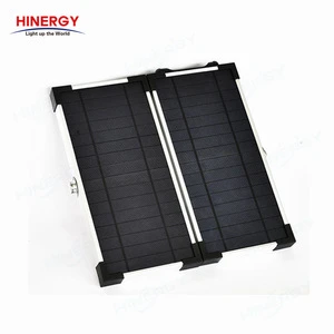 Indoor Rechargeable Lithium Battery Portable Mini Solar Lighting System Book Light for Home