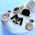 Import Ins hot recommend metal rhinestone clog charms for croc shoe Accessory On Women Sandal Shoes Decoration from China
