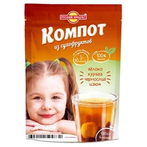 Instant powder drink Russian Kompot with Dried Fruits