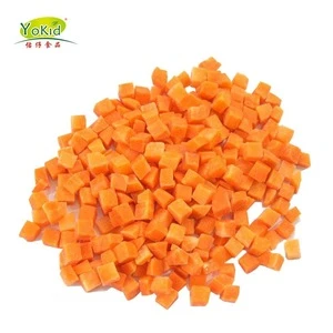 Iqf  Frozen Carrot Chinese Seasonal Vegetables