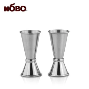 Japanese Bar Cocktail Measuring Tool Premium Stainless Steel Double Jigger For Mixer
