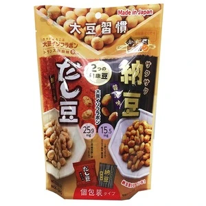 Japanese traditional soy snack (natto snack & soybeans snack)