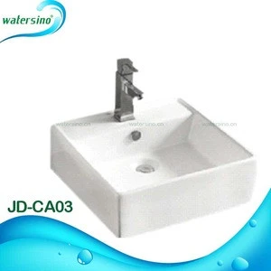 JD-CA02 Cheap bathroom sink above counter installation ceramic vessel basin