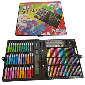 JF88878 150PCS 150 pieces drawing toys Deluxe Art watercolor painting kit for kids children