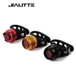 Jialitte Aluminum Waterproof Mini Led Mountain bicycle diamond Light red back Rear tail led bike light