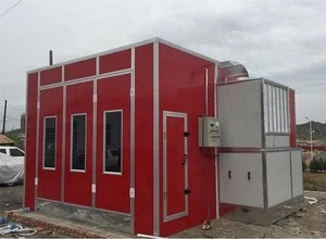 Jinan AOS International  Electric Heat Spray Booth Spray Cabin Room For Car CE approved