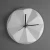 Import Jingdezhen China simple white ceramic wall clock for apartment decoration from China