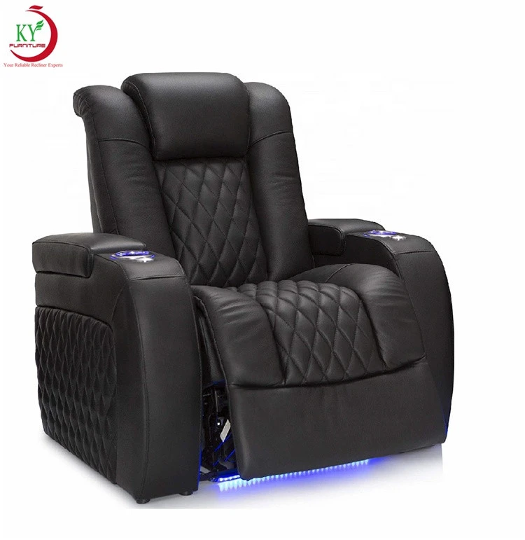 JKY Furniture Morden Adjustable Living Room Cinema Home Theater Power Electric With Usb Recliner Chair