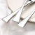 Import JUJU B370 Luxury Flatware Knife Fork Spoon Banquet Silver Mirror Elegant Wedding Stainless Steel Metal Cutlery Set from China