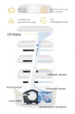 Keenon catering services smart Intelligent welcome robot restaurant hotel supplies food robots delivery