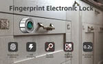 Keyless High Safety Smart Fingerprint Cabinet Furniture Locks Digital Drawer Lock Door Lock