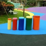 Kid outdoor educational music drum landscape drum toy set, congas play music percussion instrument toy set