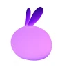 Kids Baby Nursery  Lamps Color Changeable Rechargeable Led Silicone Rabbit Bunny Night Light
