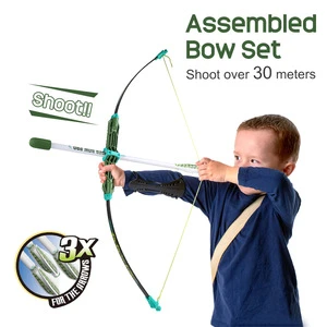 Kids Sport Shooting Game 115cm Big Fiber Archery Toy Set Bow and Arrow