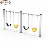 KINPLAY Brand Wholesale Custom Colorful Design Patio Swings Interesting Children Playground Outdoor Garden Swing